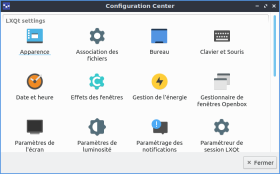 Lubuntu_centre_contrôle